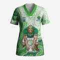 Canberra Raiders NAIDOC Week 2026 Scrub Top First Nations of Australia Aboriginal Mascot Rugby