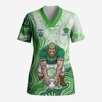 Canberra Raiders NAIDOC Week 2026 Scrub Top First Nations of Australia Aboriginal Mascot Rugby