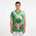 Canberra Raiders NAIDOC Week 2026 Scrub Top First Nations of Australia Aboriginal Mascot Rugby