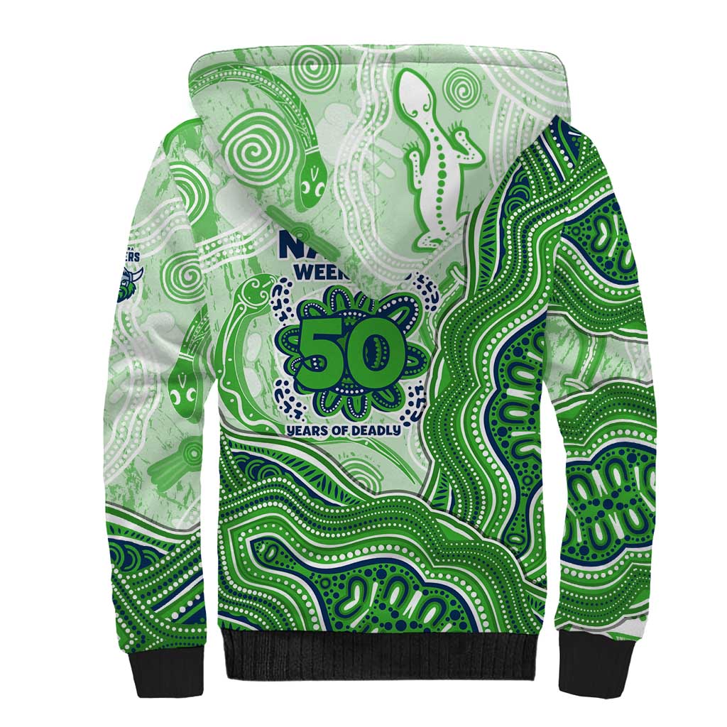 Canberra Raiders NAIDOC Week 2026 Sherpa Hoodie First Nations of Australia Aboriginal Mascot Rugby