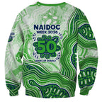 Canberra Raiders NAIDOC Week 2026 Sweatshirt First Nations of Australia Aboriginal Mascot Rugby