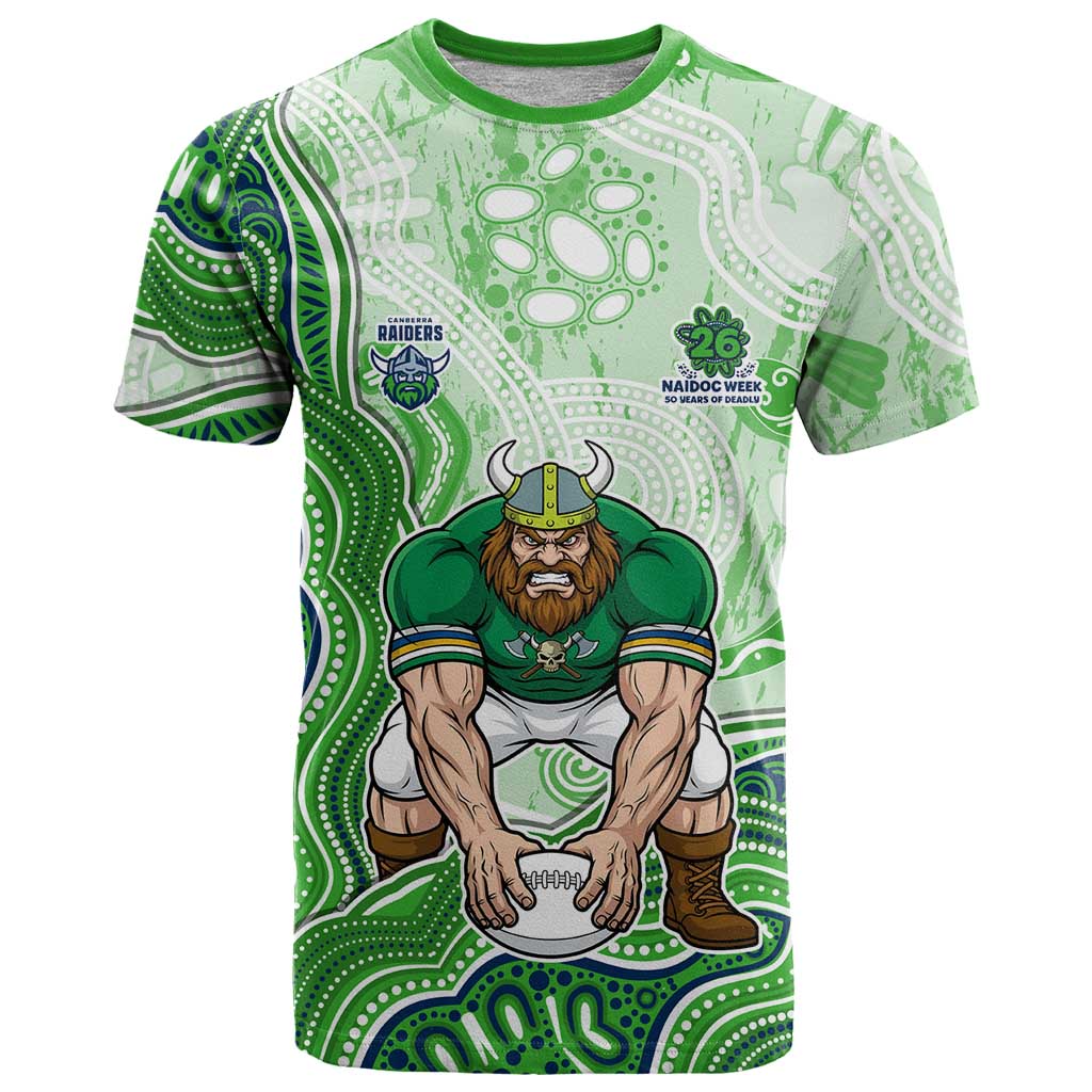 Canberra Raiders NAIDOC Week 2026 T Shirt First Nations of Australia Aboriginal Mascot Rugby