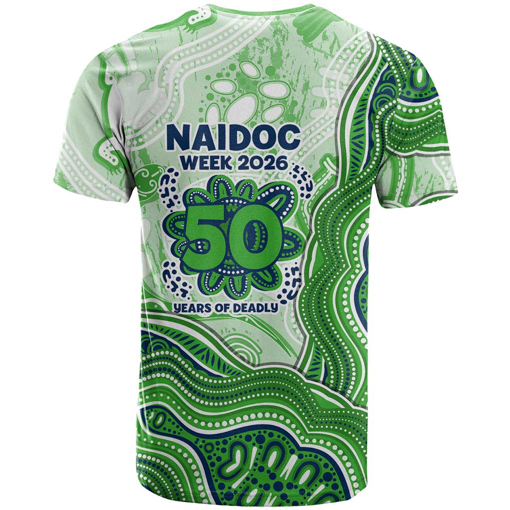 Canberra Raiders NAIDOC Week 2026 T Shirt First Nations of Australia Aboriginal Mascot Rugby
