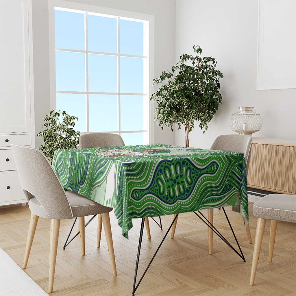 Canberra Raiders NAIDOC Week 2026 Tablecloth First Nations of Australia Aboriginal Mascot Rugby