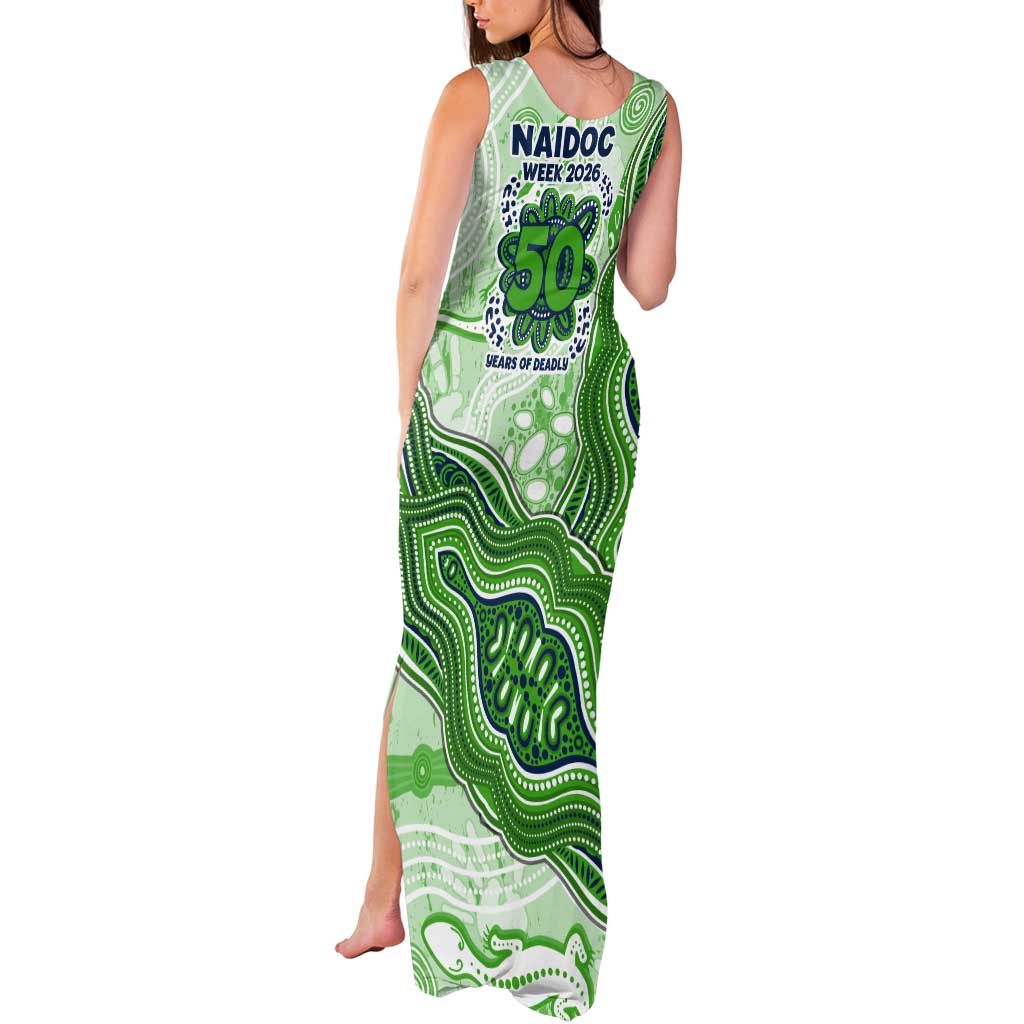 Canberra Raiders NAIDOC Week 2026 Tank Maxi Dress First Nations of Australia Aboriginal Mascot Rugby