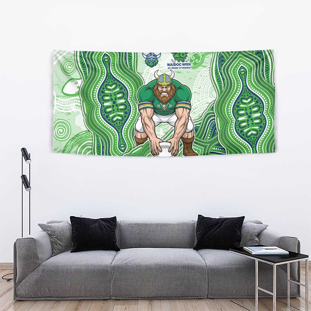 Canberra Raiders NAIDOC Week 2026 Tapestry First Nations of Australia Aboriginal Mascot Rugby
