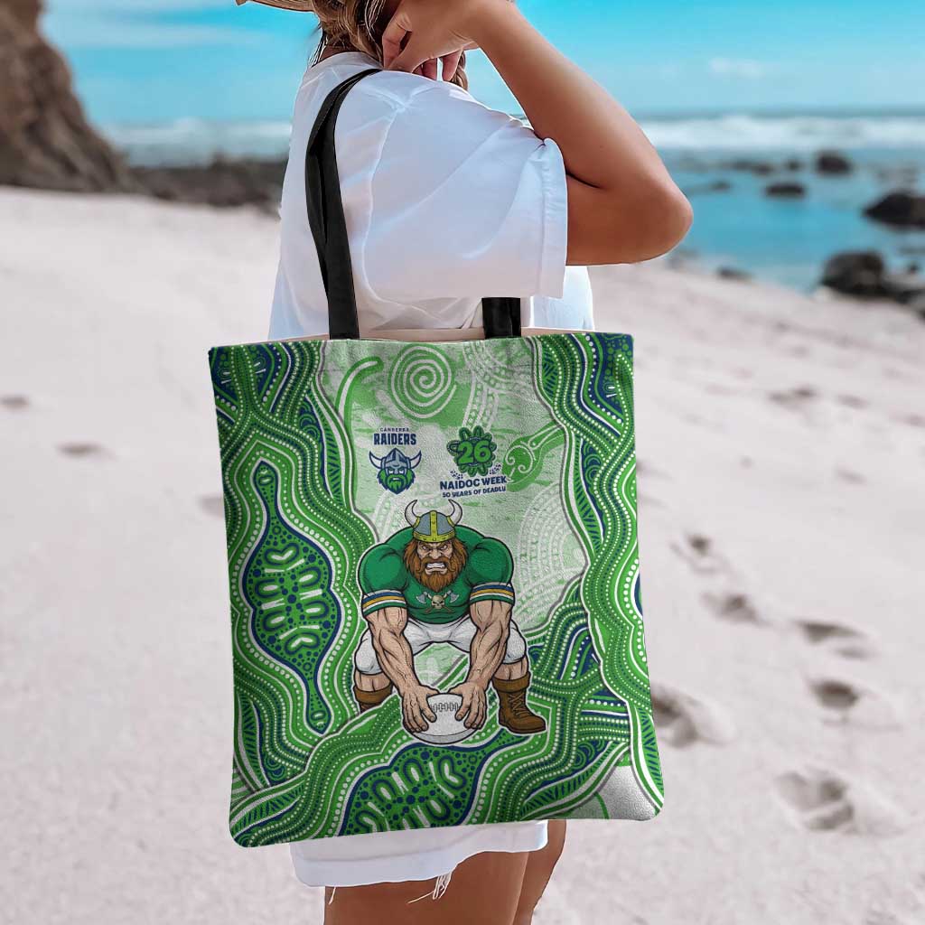Canberra Raiders NAIDOC Week 2026 Tote Bag First Nations of Australia Aboriginal Mascot Rugby