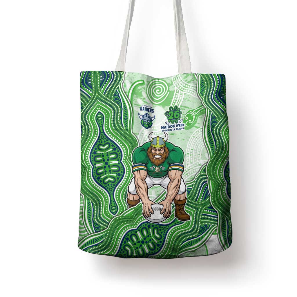 Canberra Raiders NAIDOC Week 2026 Tote Bag First Nations of Australia Aboriginal Mascot Rugby
