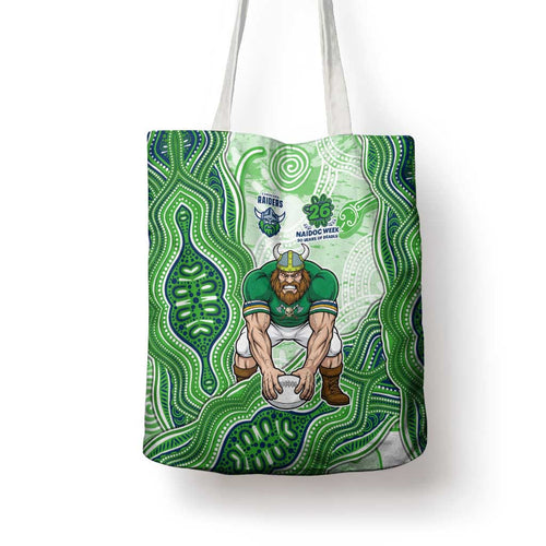 Canberra Raiders NAIDOC Week 2026 Tote Bag First Nations of Australia Aboriginal Mascot Rugby