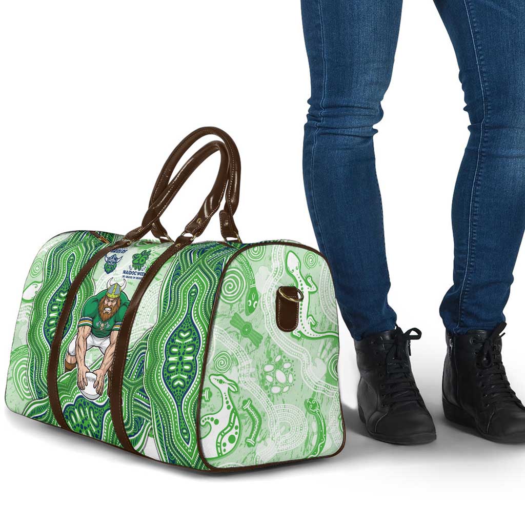 Canberra Raiders NAIDOC Week 2026 Travel Bag First Nations of Australia Aboriginal Mascot Rugby