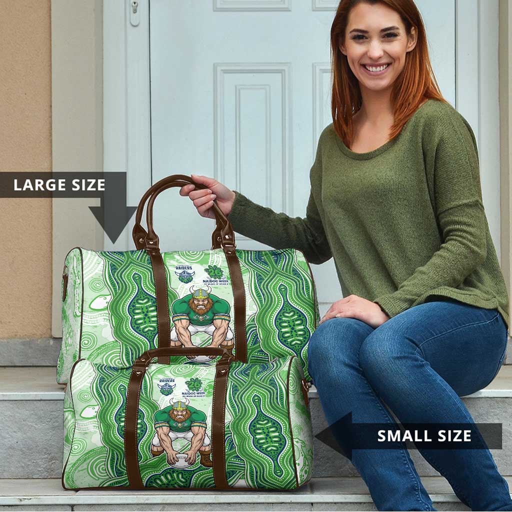 Canberra Raiders NAIDOC Week 2026 Travel Bag First Nations of Australia Aboriginal Mascot Rugby