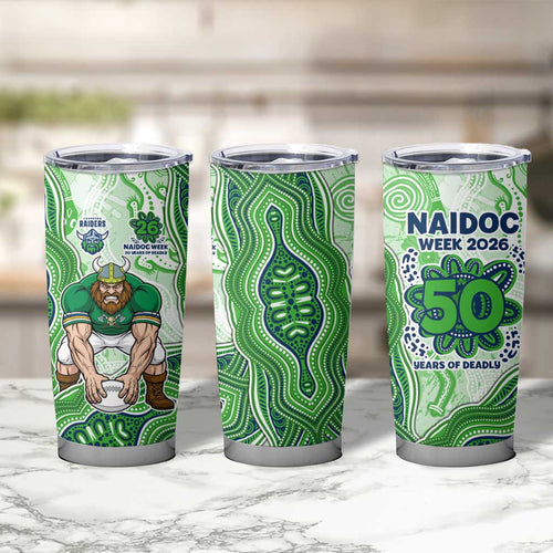 Canberra Raiders NAIDOC Week 2026 Tumbler Cup First Nations of Australia Aboriginal Mascot Rugby