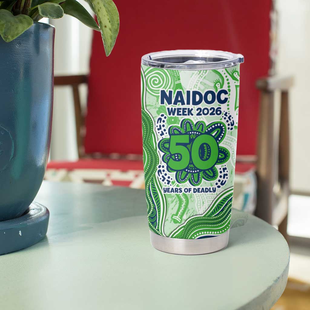 Canberra Raiders NAIDOC Week 2026 Tumbler Cup First Nations of Australia Aboriginal Mascot Rugby