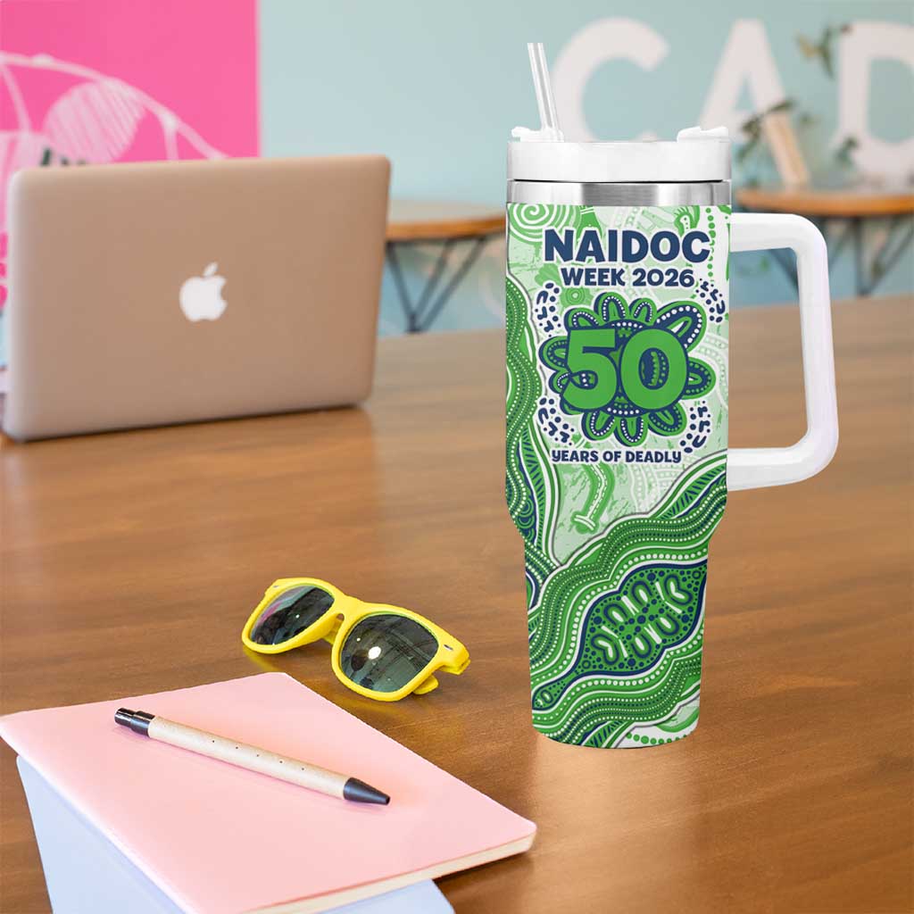 Canberra Raiders NAIDOC Week 2026 Tumbler With Handle First Nations of Australia Aboriginal Mascot Rugby