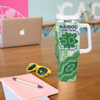 Canberra Raiders NAIDOC Week 2026 Tumbler With Handle First Nations of Australia Aboriginal Mascot Rugby