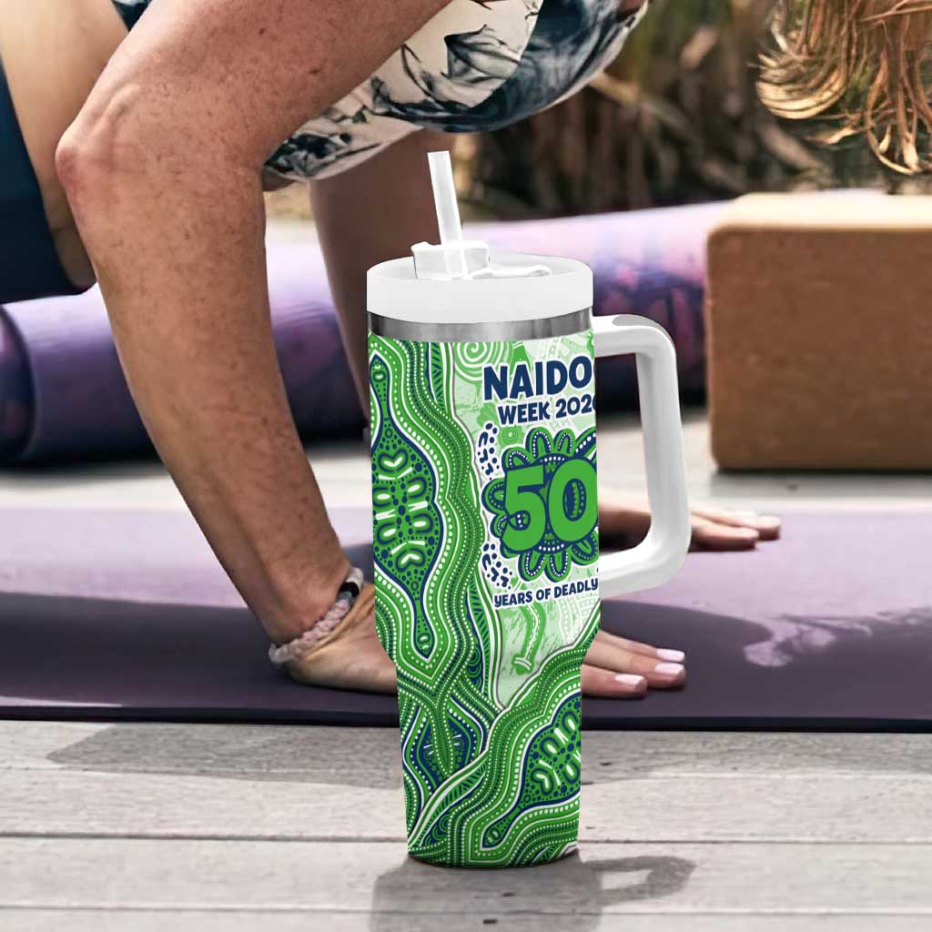 Canberra Raiders NAIDOC Week 2026 Tumbler With Handle First Nations of Australia Aboriginal Mascot Rugby