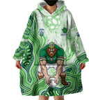 Canberra Raiders NAIDOC Week 2026 Wearable Blanket Hoodie First Nations of Australia Aboriginal Mascot Rugby