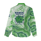 Canberra Raiders NAIDOC Week 2026 Women Casual Shirt First Nations of Australia Aboriginal Mascot Rugby