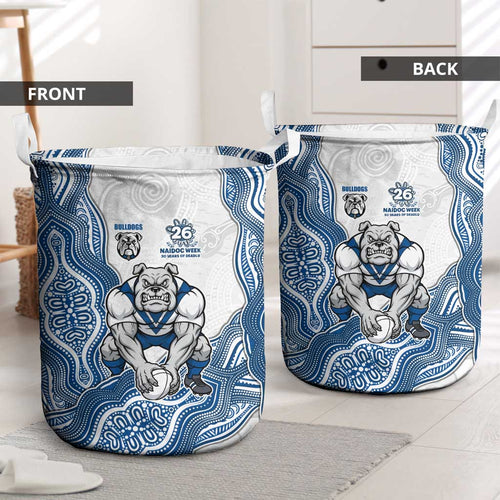 Canterbury-Bankstown Bulldogs NAIDOC Week 2026 Laundry Basket First Nations of Australia Aboriginal Mascot Rugby