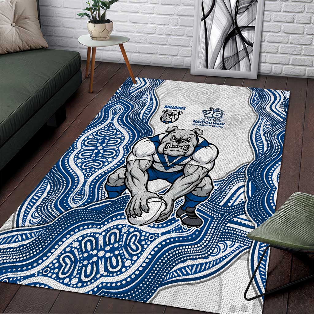 Canterbury-Bankstown Bulldogs NAIDOC Week 2026 Area Rug First Nations of Australia Aboriginal Mascot Rugby