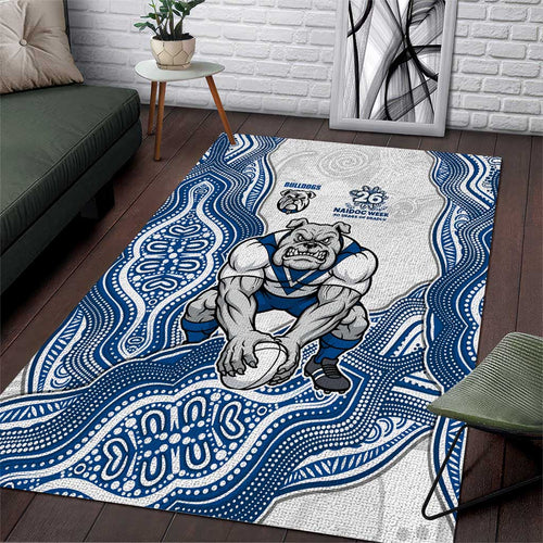Canterbury-Bankstown Bulldogs NAIDOC Week 2026 Area Rug First Nations of Australia Aboriginal Mascot Rugby