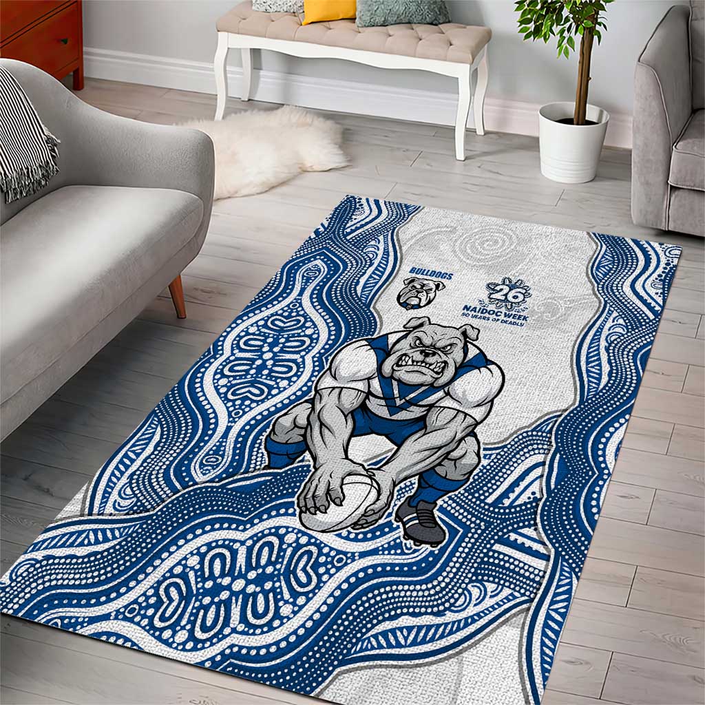 Canterbury-Bankstown Bulldogs NAIDOC Week 2026 Area Rug First Nations of Australia Aboriginal Mascot Rugby