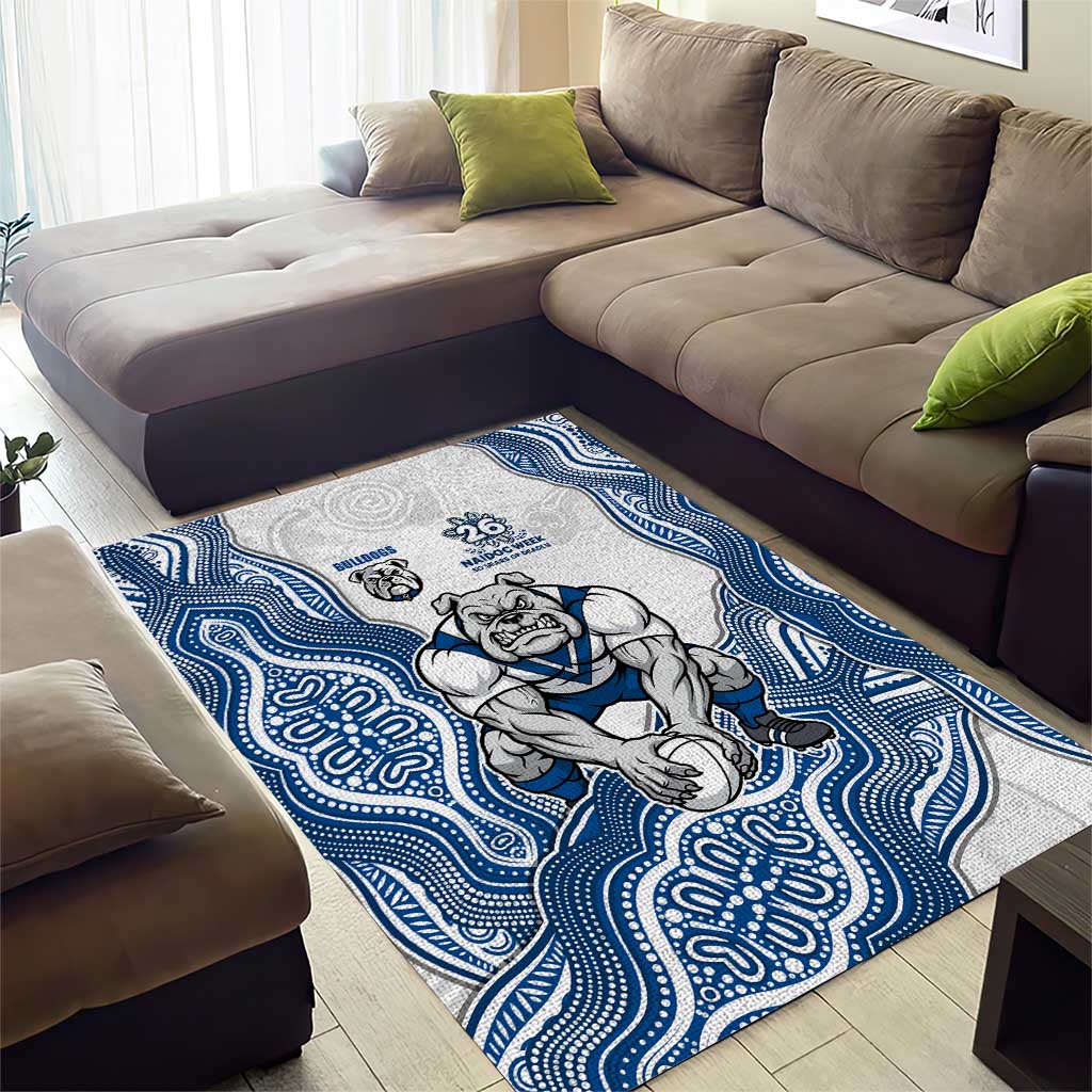 Canterbury-Bankstown Bulldogs NAIDOC Week 2026 Area Rug First Nations of Australia Aboriginal Mascot Rugby