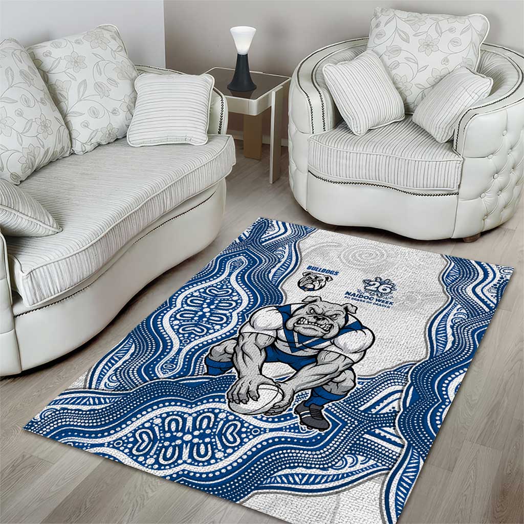 Canterbury-Bankstown Bulldogs NAIDOC Week 2026 Area Rug First Nations of Australia Aboriginal Mascot Rugby