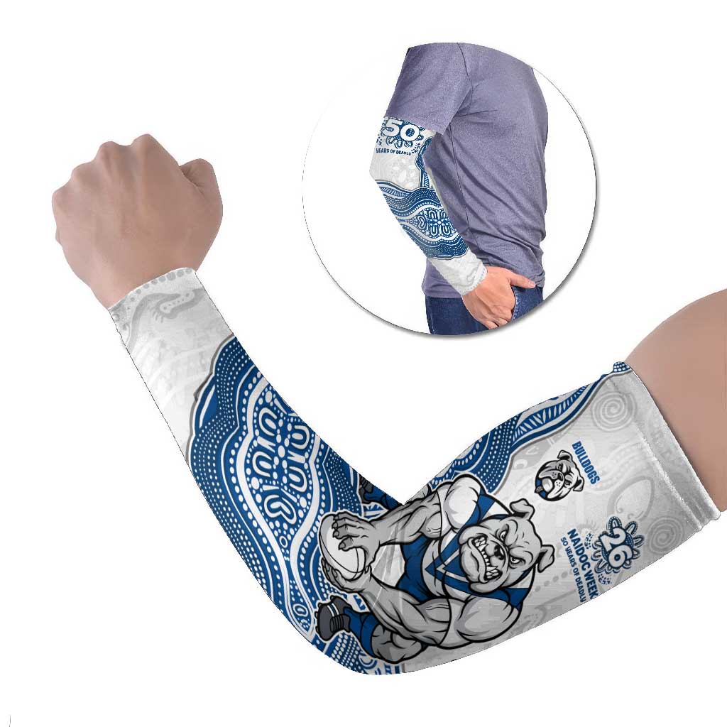 Canterbury-Bankstown Bulldogs NAIDOC Week 2026 Arm Sleeves First Nations of Australia Aboriginal Mascot Rugby