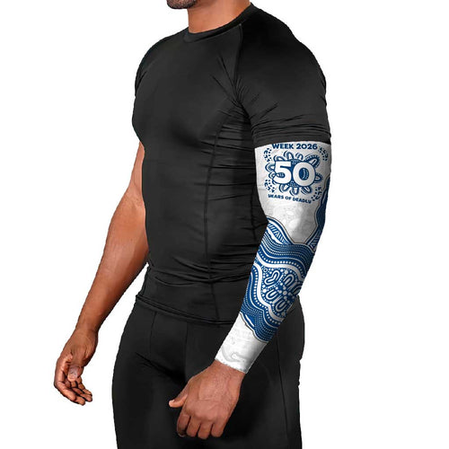 Canterbury-Bankstown Bulldogs NAIDOC Week 2026 Arm Sleeves First Nations of Australia Aboriginal Mascot Rugby