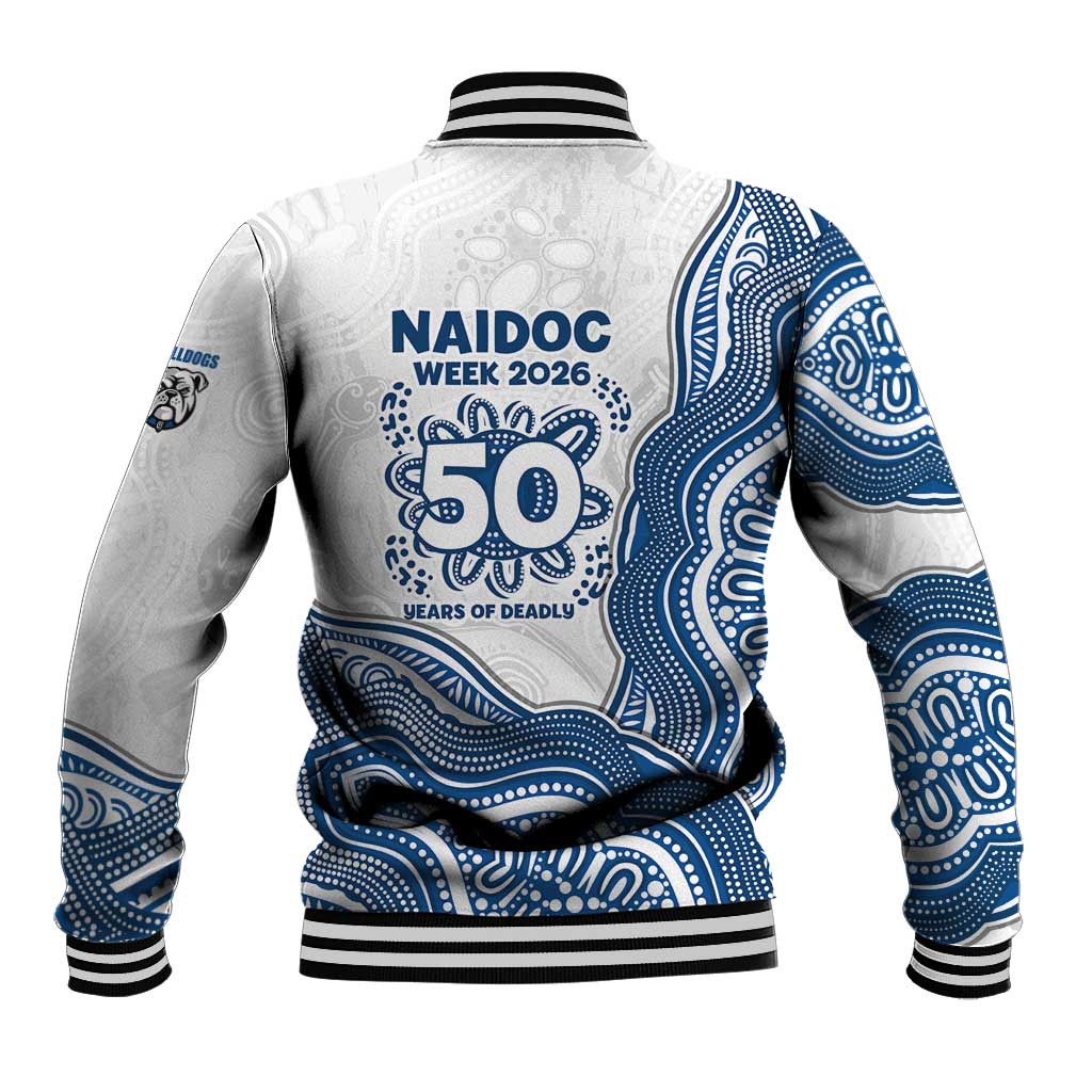 Canterbury-Bankstown Bulldogs NAIDOC Week 2026 Baseball Jacket First Nations of Australia Aboriginal Mascot Rugby