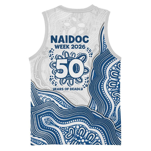 Canterbury-Bankstown Bulldogs NAIDOC Week 2026 Basketball Jersey First Nations of Australia Aboriginal Mascot Rugby
