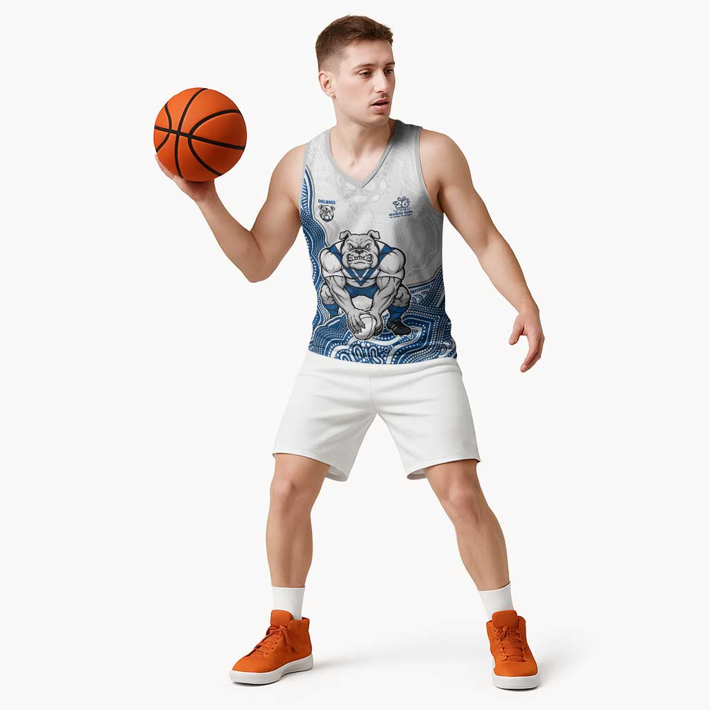 Canterbury-Bankstown Bulldogs NAIDOC Week 2026 Basketball Jersey First Nations of Australia Aboriginal Mascot Rugby