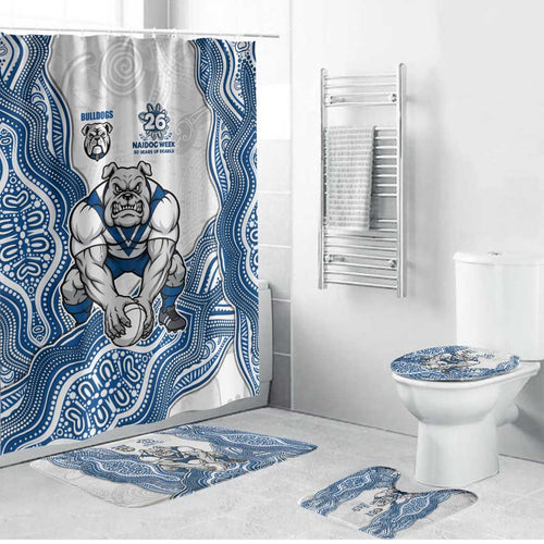 Canterbury-Bankstown Bulldogs NAIDOC Week 2026 Bathroom Set First Nations of Australia Aboriginal Mascot Rugby