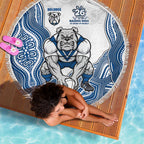 Canterbury-Bankstown Bulldogs NAIDOC Week 2026 Beach Blanket First Nations of Australia Aboriginal Mascot Rugby