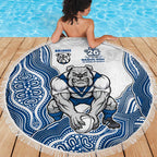 Canterbury-Bankstown Bulldogs NAIDOC Week 2026 Beach Blanket First Nations of Australia Aboriginal Mascot Rugby