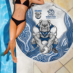 Canterbury-Bankstown Bulldogs NAIDOC Week 2026 Beach Blanket First Nations of Australia Aboriginal Mascot Rugby