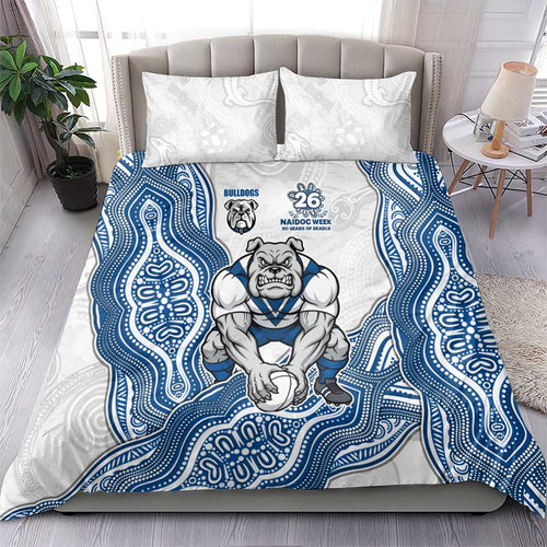 Canterbury-Bankstown Bulldogs NAIDOC Week 2026 Bedding Set First Nations of Australia Aboriginal Mascot Rugby