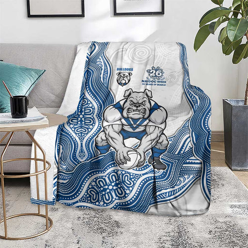 Canterbury-Bankstown Bulldogs NAIDOC Week 2026 Blanket First Nations of Australia Aboriginal Mascot Rugby