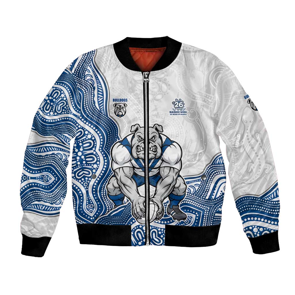 Canterbury-Bankstown Bulldogs NAIDOC Week 2026 Bomber Jacket First Nations of Australia Aboriginal Mascot Rugby