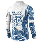Canterbury-Bankstown Bulldogs NAIDOC Week 2026 Button Sweatshirt First Nations of Australia Aboriginal Mascot Rugby