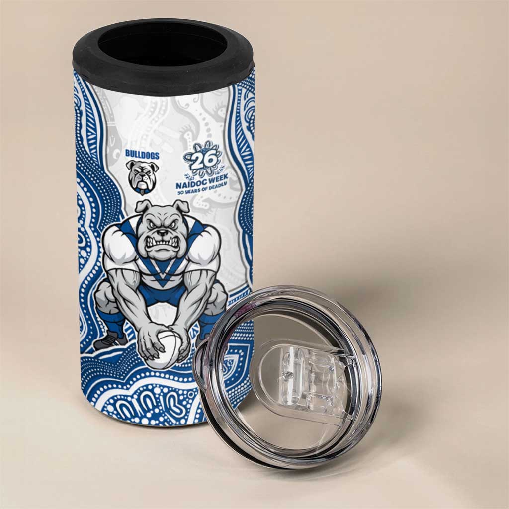 Canterbury-Bankstown Bulldogs NAIDOC Week 2026 4 in 1 Can Cooler Tumbler First Nations of Australia Aboriginal Mascot Rugby