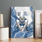 Canterbury-Bankstown Bulldogs NAIDOC Week 2026 Canvas Wall Art First Nations of Australia Aboriginal Mascot Rugby