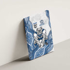 Canterbury-Bankstown Bulldogs NAIDOC Week 2026 Canvas Wall Art First Nations of Australia Aboriginal Mascot Rugby