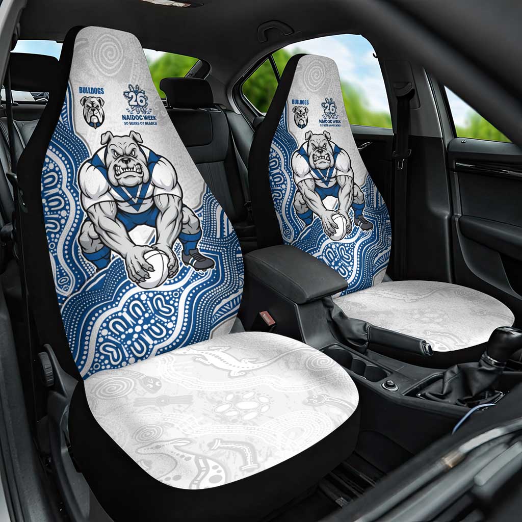 Canterbury-Bankstown Bulldogs NAIDOC Week 2026 Car Seat Cover First Nations of Australia Aboriginal Mascot Rugby