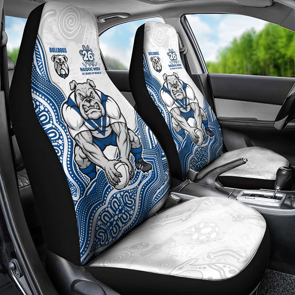 Canterbury-Bankstown Bulldogs NAIDOC Week 2026 Car Seat Cover First Nations of Australia Aboriginal Mascot Rugby
