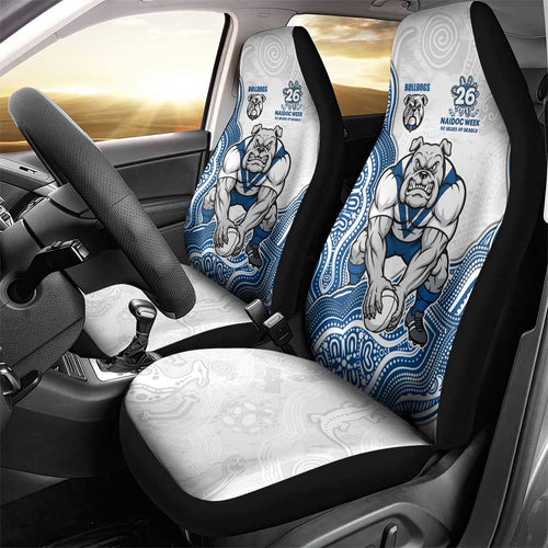 Canterbury-Bankstown Bulldogs NAIDOC Week 2026 Car Seat Cover First Nations of Australia Aboriginal Mascot Rugby