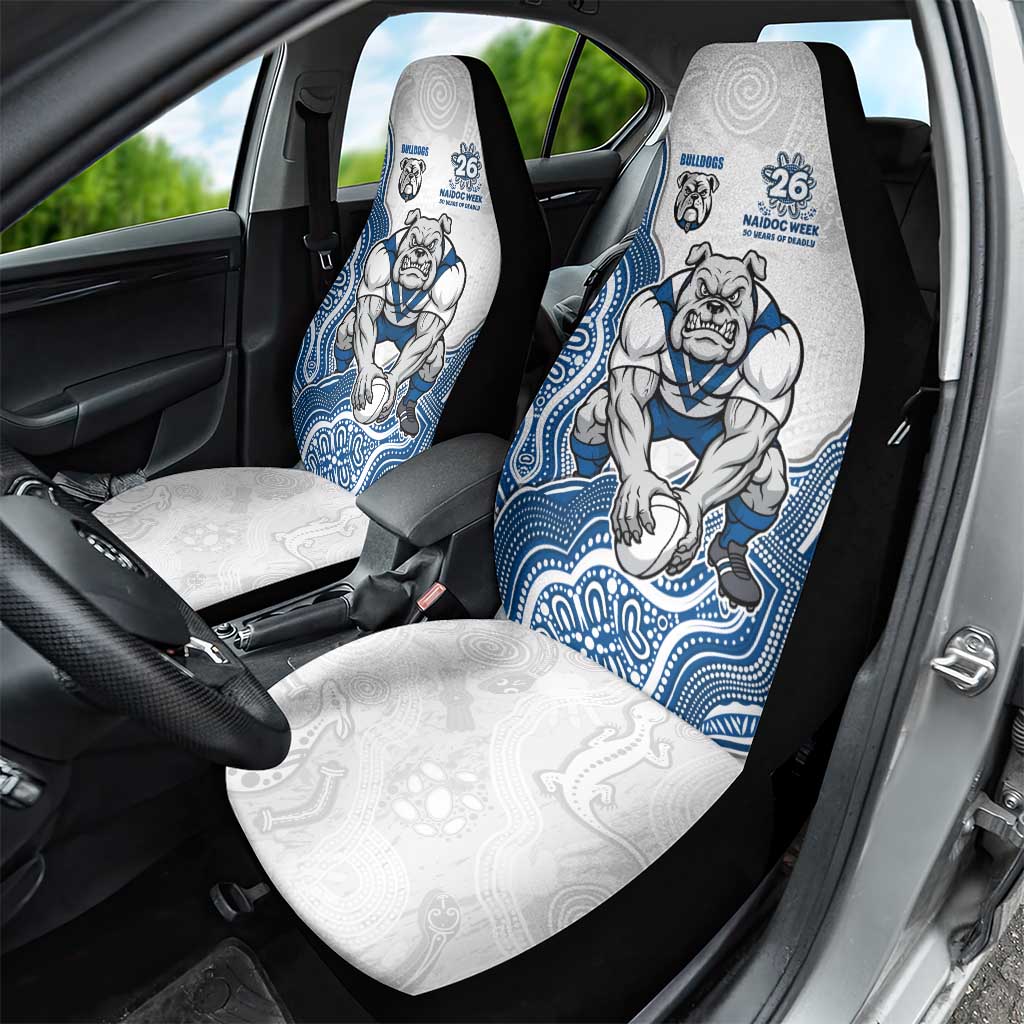 Canterbury-Bankstown Bulldogs NAIDOC Week 2026 Car Seat Cover First Nations of Australia Aboriginal Mascot Rugby