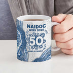Canterbury-Bankstown Bulldogs NAIDOC Week 2026 Ceramic Mug First Nations of Australia Aboriginal Mascot Rugby