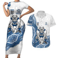Canterbury-Bankstown Bulldogs NAIDOC Week 2026 Couples Matching Short Sleeve Bodycon Dress and Hawaiian Shirt First Nations of Australia Aboriginal Mascot Rugby